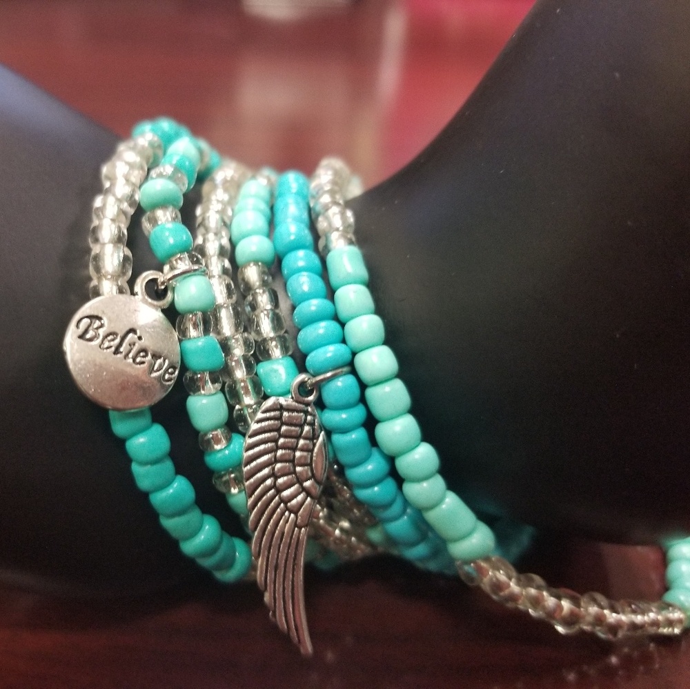 Handmade stretch bracelets